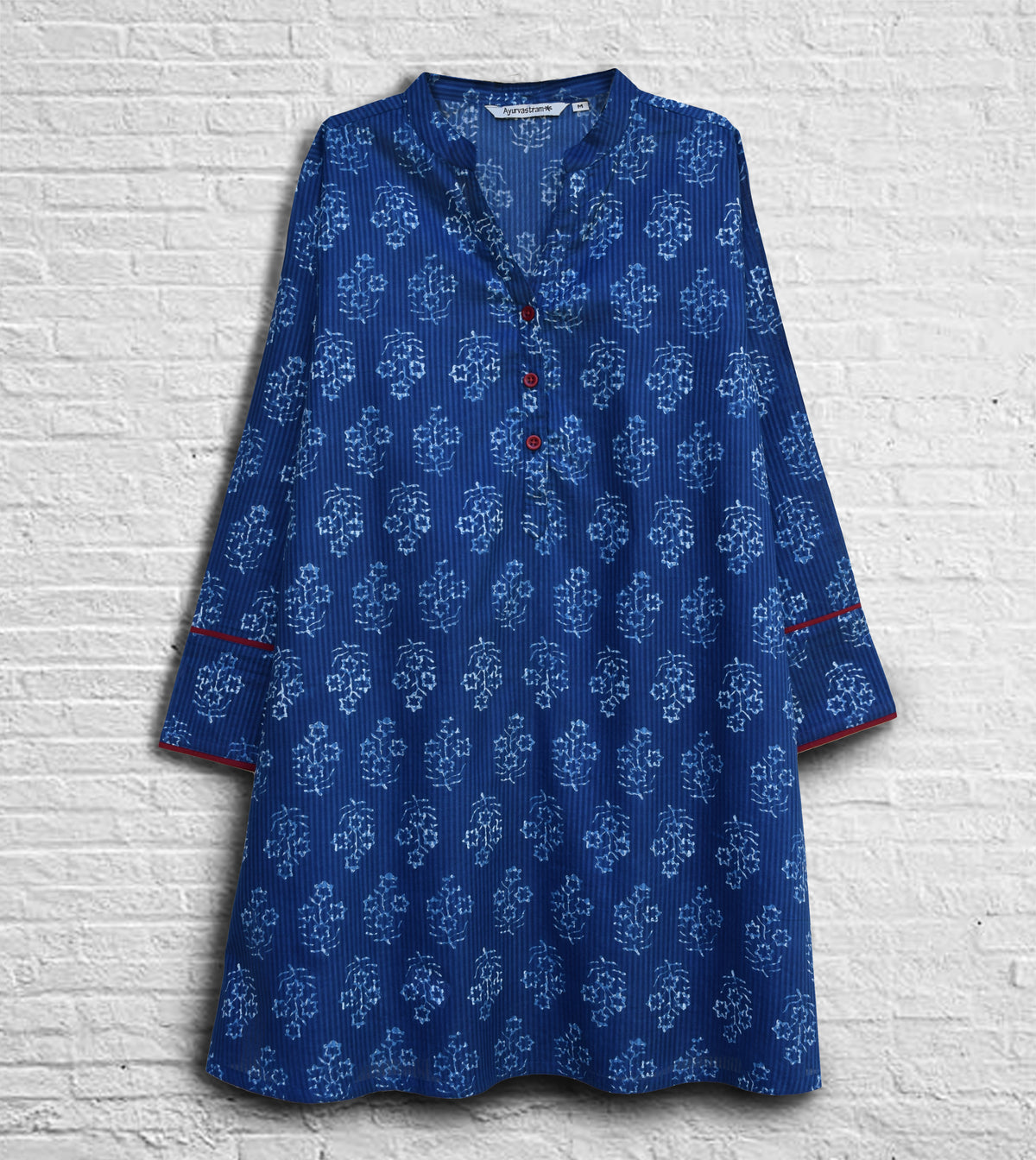 AMOLI Pure Cotton Block Print Tunic Kurti