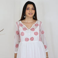 Meghna Georgette Hand Embroidered Tunic