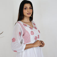 Meghna Georgette Hand Embroidered Tunic
