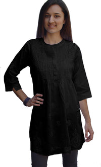 BIBA Hand Embroidered Cotton Tunic (Regular Sizes)