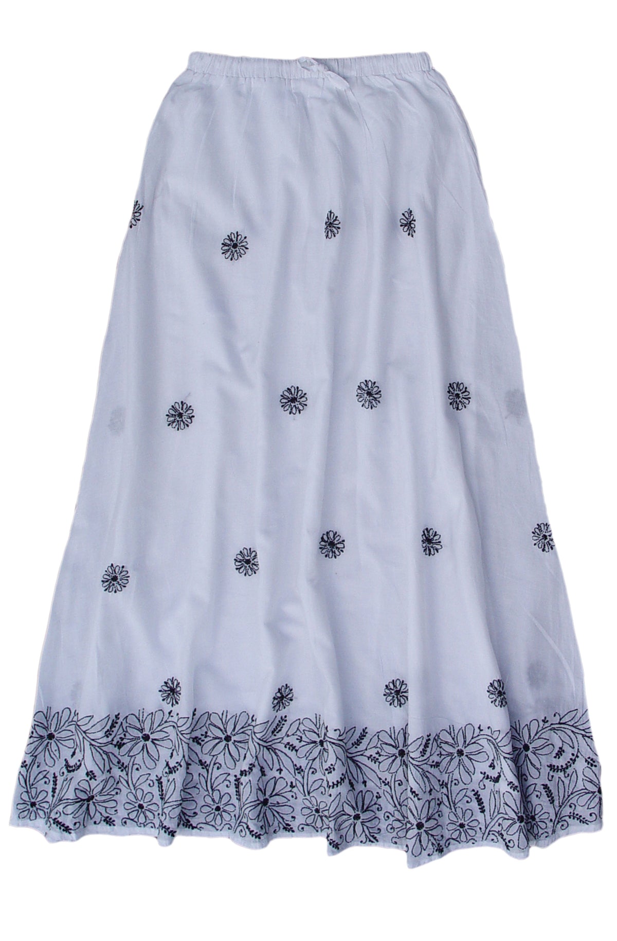 ILA Pure Cotton Hand Embroidered Skirt