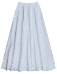 ILA Pure Cotton Hand Embroidered Skirt