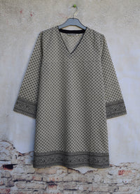 KRITIfab Block Print Style Pure Cotton Tunic Top