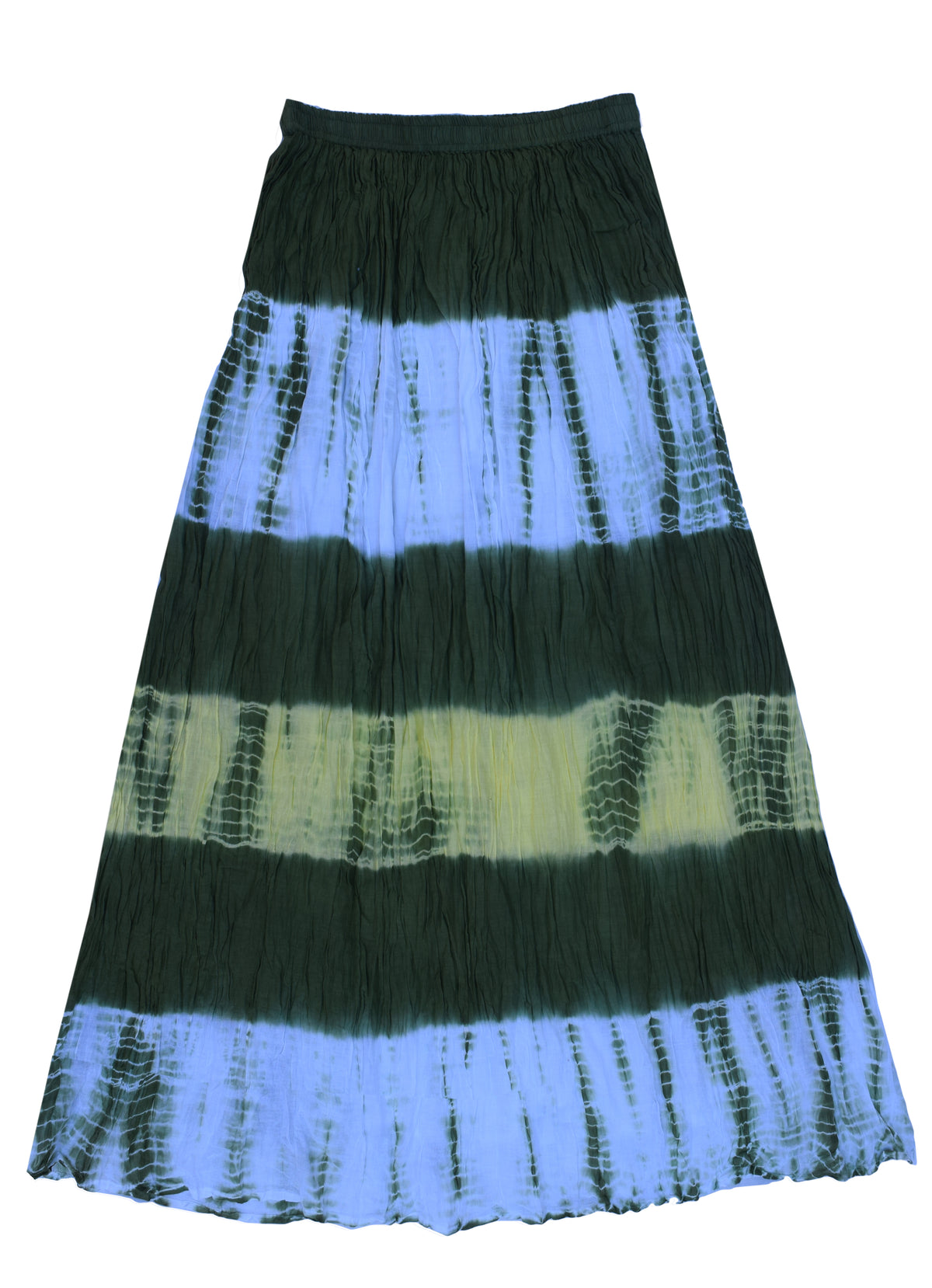 Mohini Pure Cotton Crinkled Tie n Dye Skirt