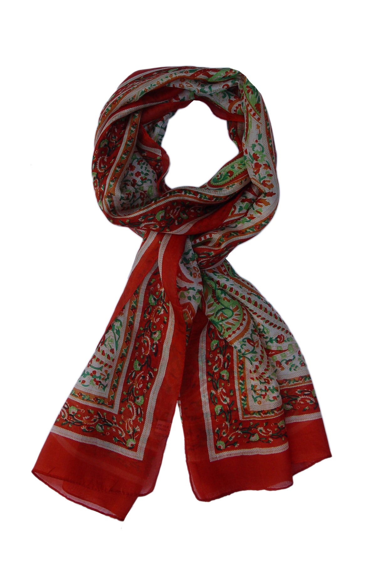 Paisley Silk Printed Scarf