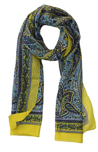 Paisley Silk Printed Scarf