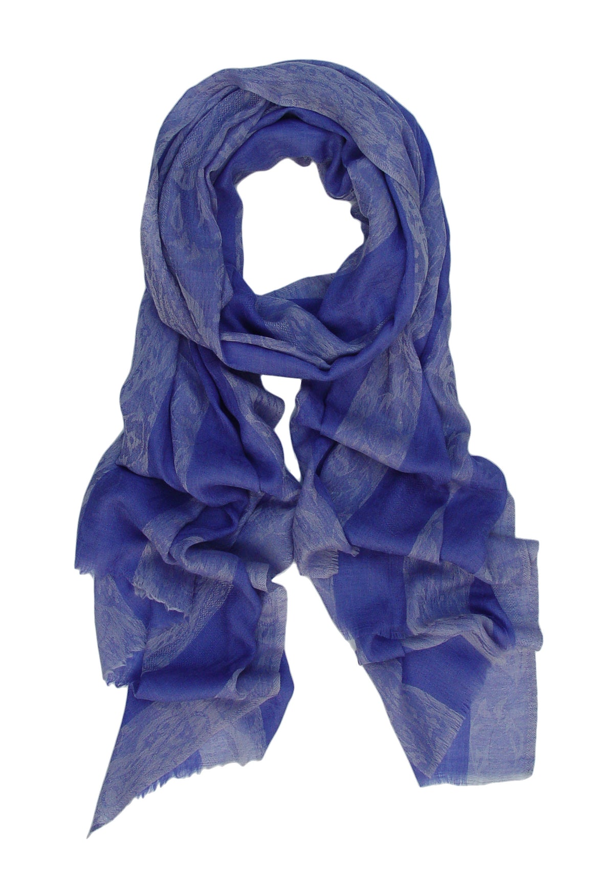 Pure Cashmere Paisley Scarf/Wrap