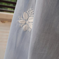 BODHI Hand Embroidered Pure Cotton Long Dress