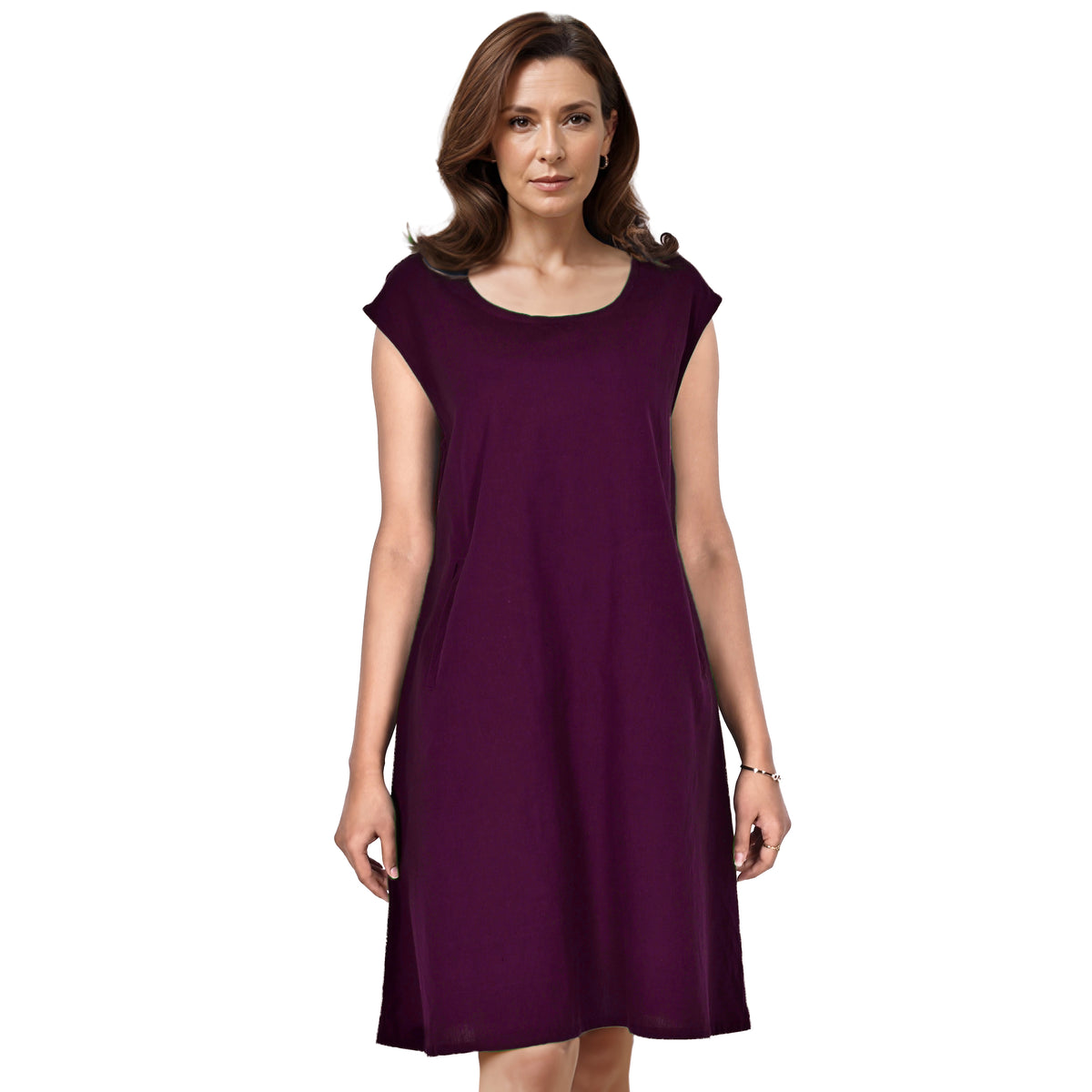 CHARU Pure Cotton Hand Embroidered Dress: Customizable