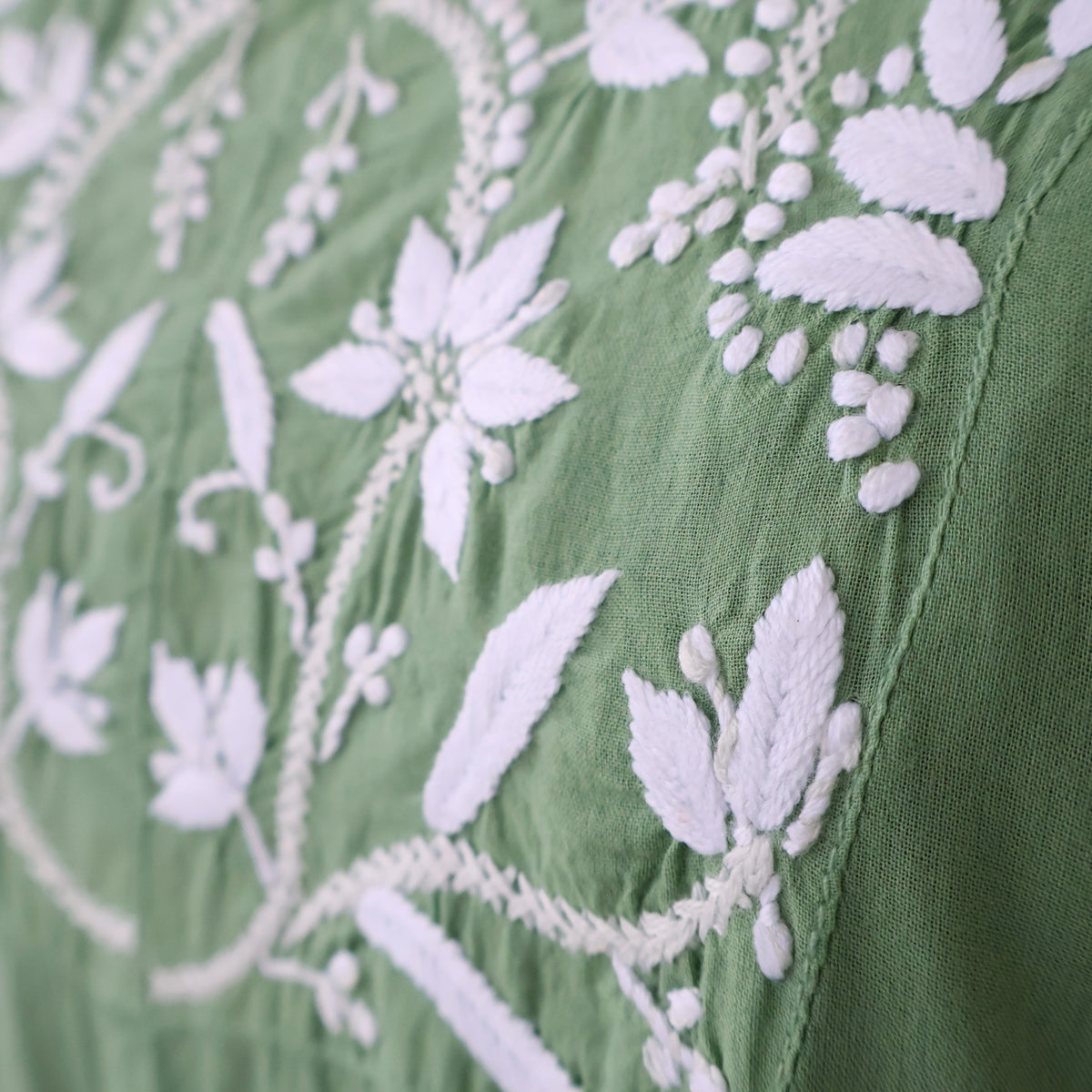 JAIE Pure Cotton Hand Embroidered Tunic Top Kurta