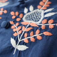 Maina Pure Cotton Printed and Hand Embroidered Tunic