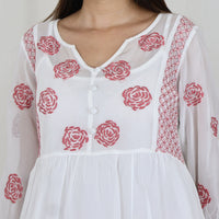 Meghna Georgette Hand Embroidered Tunic