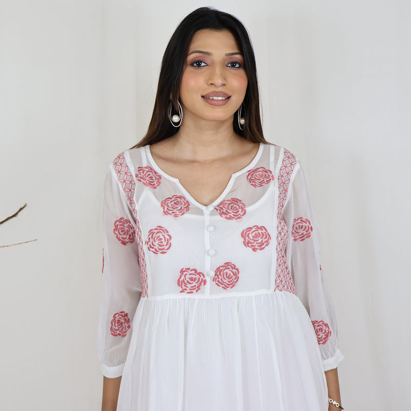 Dresses - Indian Cotton Dresses Plus Size - Ayurvastram Dresses - Indian Cotton Dresses Plus Size - Ayurvastram