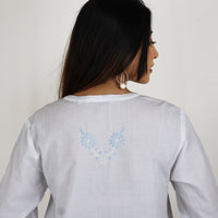 SIMI Pure Cotton Hand Embroidered Tunic Dress