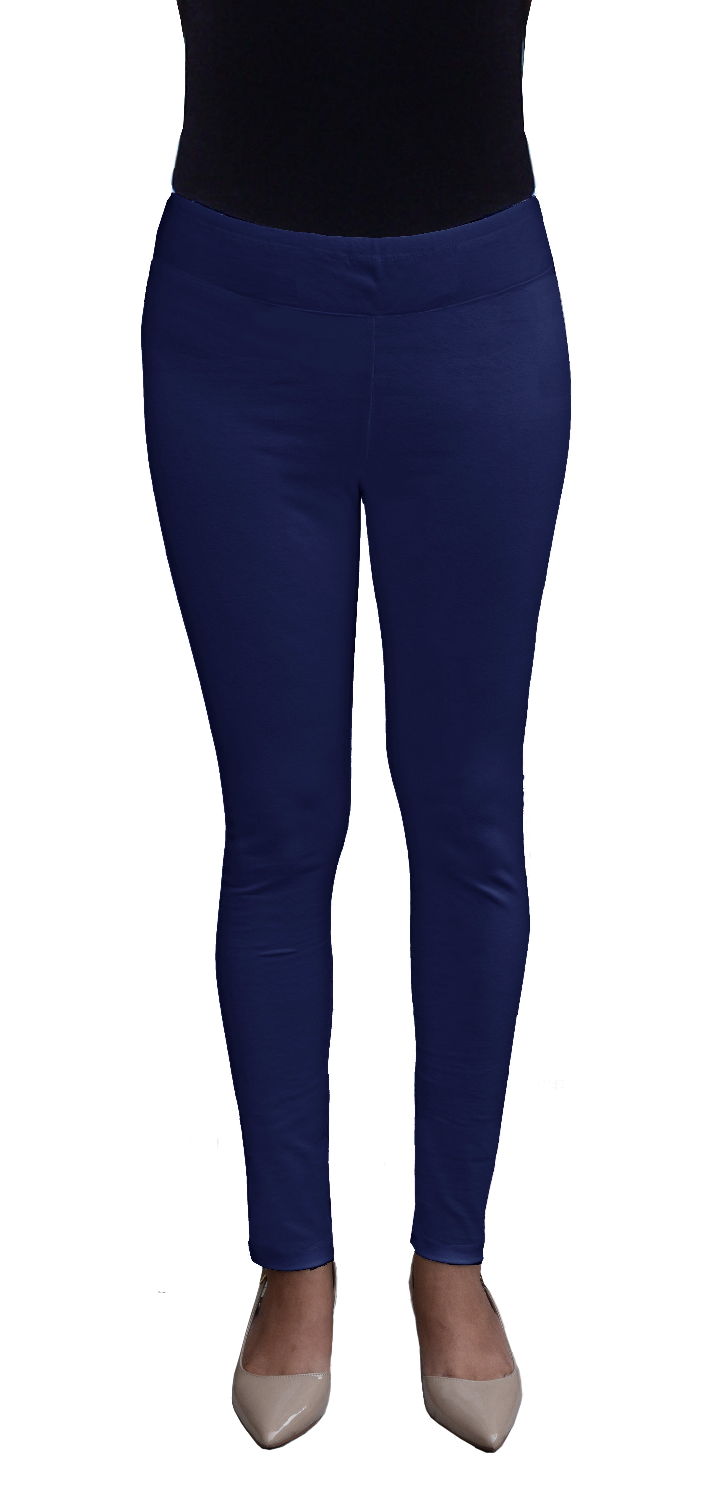Navy blue spandex pants hot sale