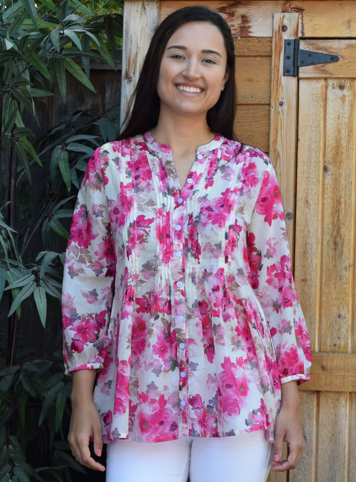 MANALI Printed Soft Cotton Tunic Top: Made to Order/Customizable