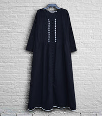 PIPPA Pure Cotton Hand Embroidered Long Dress: Made to Order/Customizable