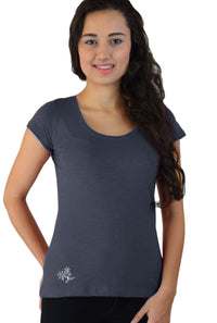 Pure Cotton Ladies Slub Jersey or Regular Jersey T-Shirt, Top