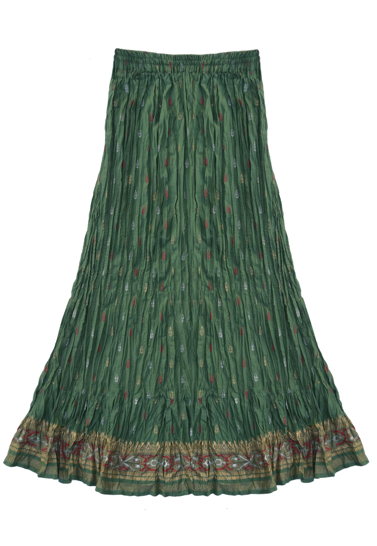 Anu Block Print Style Pure Cotton Skirt – Ayurvastram