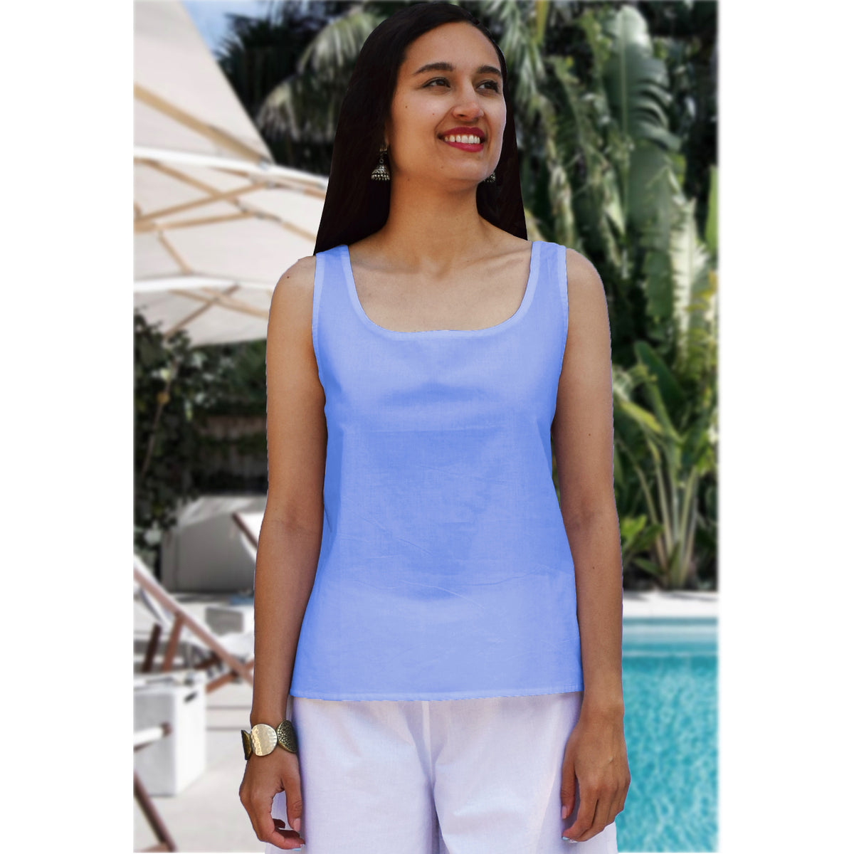 Women's Basic Short Cotton Camisoles ( Additional colors): Made to Ord –  Ayurvastram